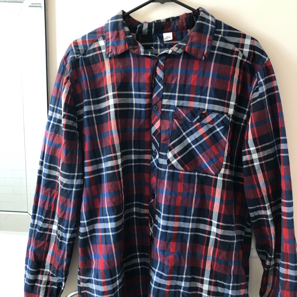 Checkered Button Down